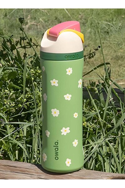 owala FreeSip Insulated Stainless Steel Water Bottle with Straw, 24 oz