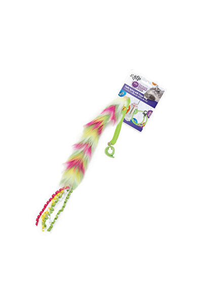 Afp Drnds Furry Ball - Furry Colorful Elastic (81603) Caterpillar Pink.