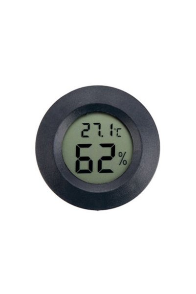 Choice 1PCS Black Mini LCD Digital Thermometer Hygrometer Indoor Room Tempera...