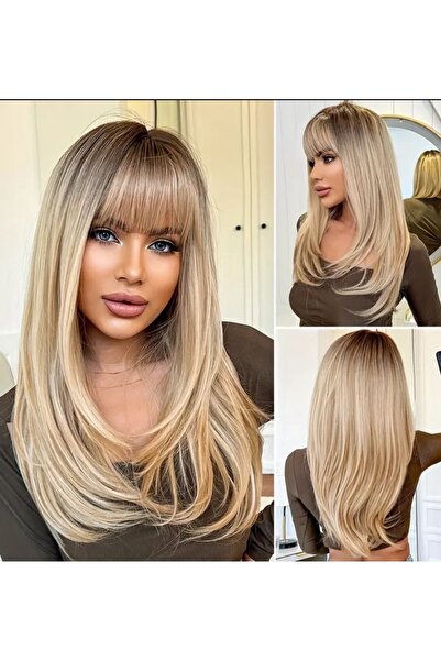 show peruk Yeni Sezon Gerçek Saça En Yakın Dokuda Perçemli