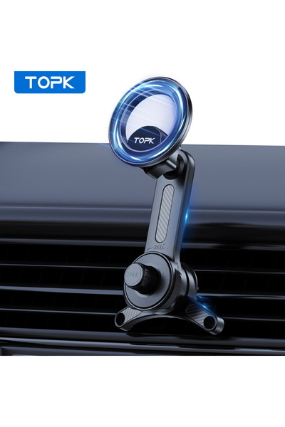 Choice حامل هاتف TOPK Mag-Safe للسيارة مع فتحة تهوية، حامل هاتف مغناطيسي للسي...
