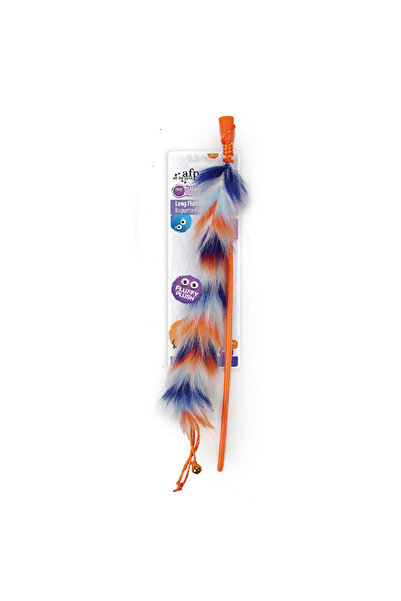 Afp Drnds Furry Ball - Furry Colorful Caterpillar (81604) Fishing Rod Orange