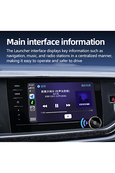 Choice 2 in1 Wired to Wireless CarPlay Adapter-Auto Connect Converts for Wired Cars Compatible for iPhon...