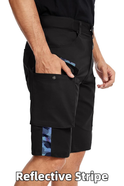 OEM Men's multi-pocket work shorts black 2XL