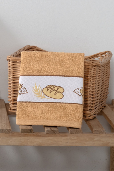 DNZGÜLCAN Набір з 6 кухонних рушників з візерунком 30x50 см | 100% бавовняний рушник для рук, серветка для витирання