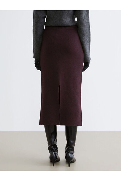 LC Waikiki Elastic Waist Knitted Skirt