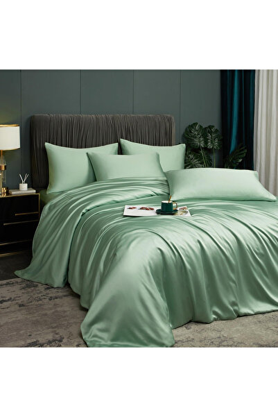 OEM Mint green bed linen, duvet cover 220x240 cm with 2 pillowcases 65x65 cm