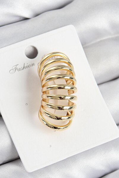 REBORN DESIGN Brass Bow Model Gold Color Right Cartilage Earring