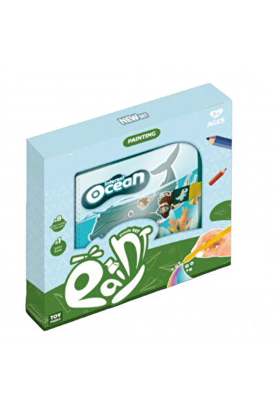 Krista Carte de colorat textilă cu 6 pagini, reutilizabilă, cu creioane colorate