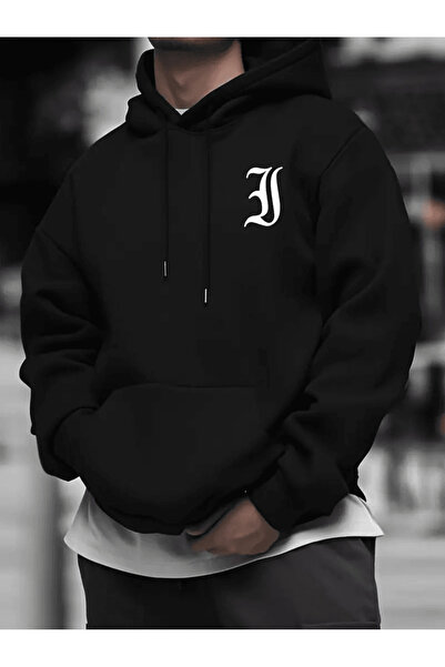 ibibik moda Hanorac pentru bărbați Gothic Letter cu imprimeu