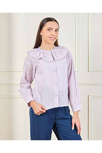 REDTAG Senior Girls Purple Casual Blouse