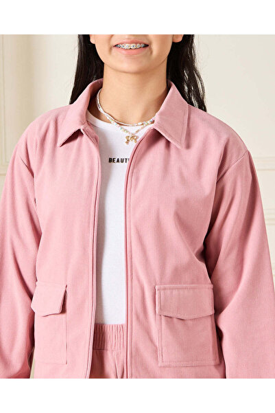 REDTAG Senior Girls Pink Jacket