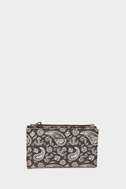 DeFacto Дамски портфейл от изкуствена кожа с мотиви G5075AXNS