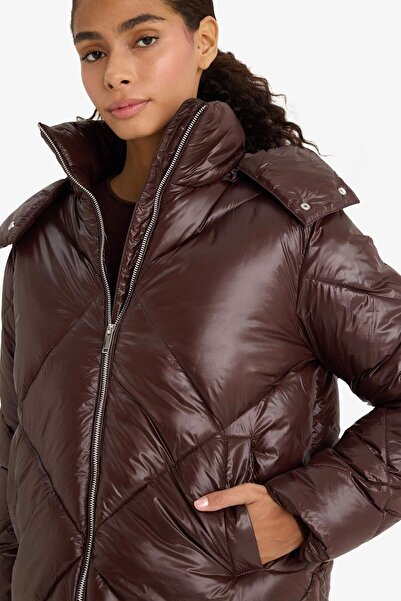 DeFacto Waterproof Regular Fit Hooded Coat F2823Ax25Wn