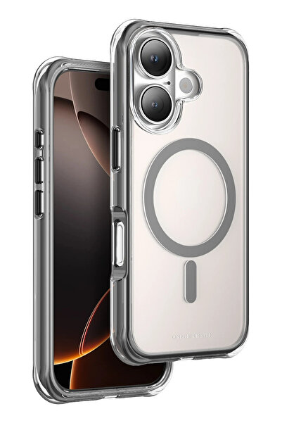 ONEGIF غطاء ماج سيف لهاتف آيفون 16 من ديرندز (94015) - أسود