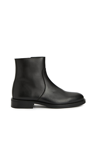 George Hogg Siyah Erkek Chelsea Deri Bot