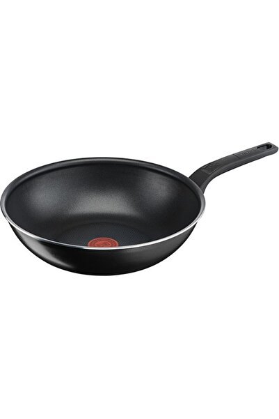 TEFAL Simply Clean Wok Pan B5671953, 28cm, aluminium, black
