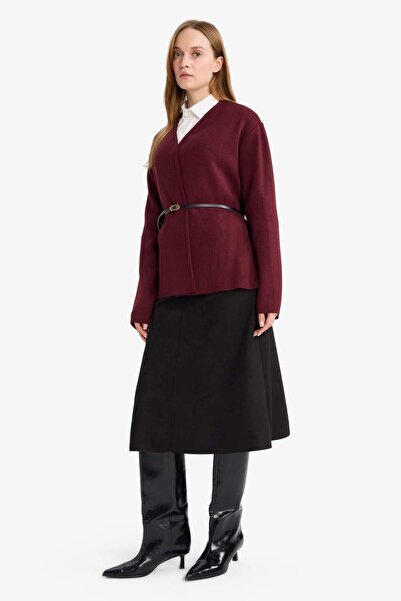 DeFacto A-Line Suede Skirt G3864Ax25Wn