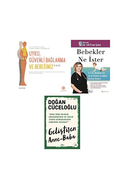Kronik Kitap uyku guvenli baglanma ve bebeginiz+ bebekler ne ister + gelistir...