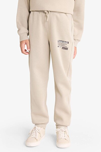 DeFacto Erkek Çocuk Beli Lastikli Baskılı Eşofman Altı E9442A825WN