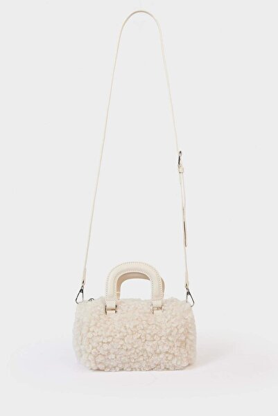 DeFacto Women's Plush Crossbody Bag F1253Axns