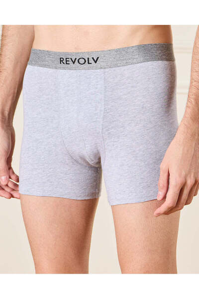 REDTAG Men Navy And Grey Hipster Brief Set (Pack of 2)