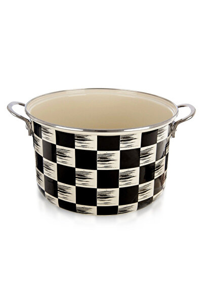Other Oală emailată CHECKERBOARD 26 cm, 6,5 l