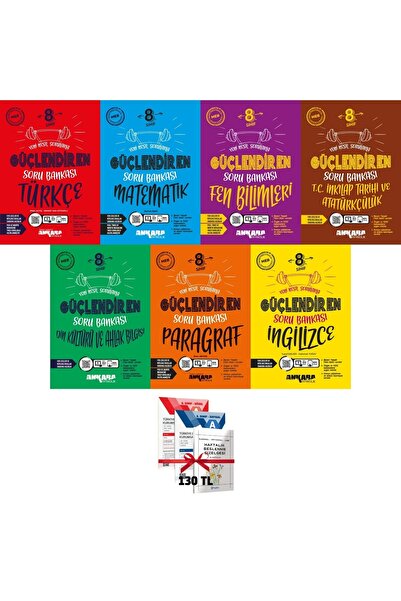 kitabın başkenti ankara yayıncılık 2026-8 Sınıf LGS Türkçe-Matematik-Fen-inkı...