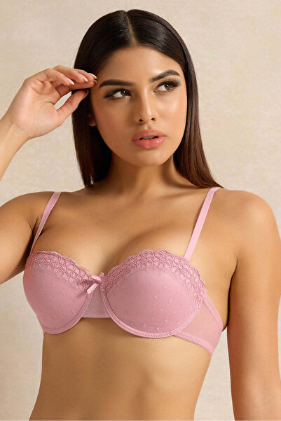 REDTAG مجموعة حمالات صدر نسائية مبطنة متنوعة (عبوة من 3 قطع)