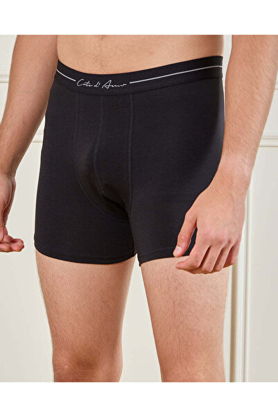 REDTAG Men Black Plain Hipster Set (Pack Of 2)