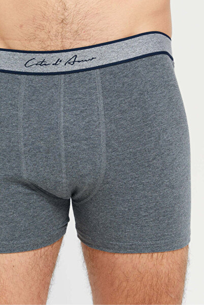 REDTAG Men Plain Charcoal Hipster Set (Pack Of 2)