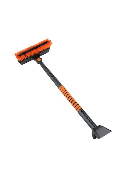 FONIX SnowMaster Ultra 3-in-1 Snow Removal Tool - Scraper, Shovel, Brush, Telescopic 100x25 cm