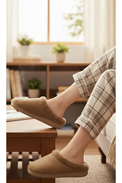 GEZER PELÜŞ KADIN KIŞLIK EV VE MİSAFİR TERLİĞİ