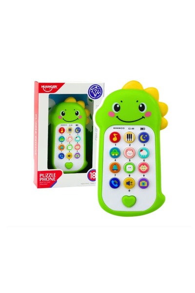 huanger Telefon interactiv cu dinozauri pentru copii
