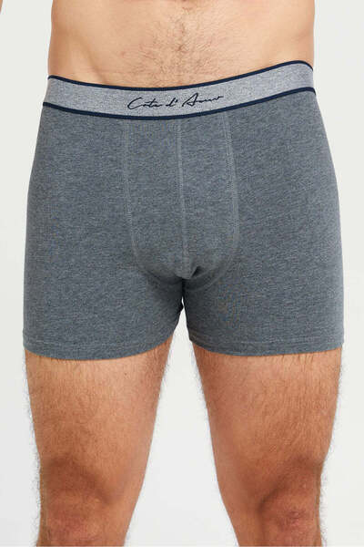 REDTAG Men Plain Charcoal Hipster Set (Pack Of 2)