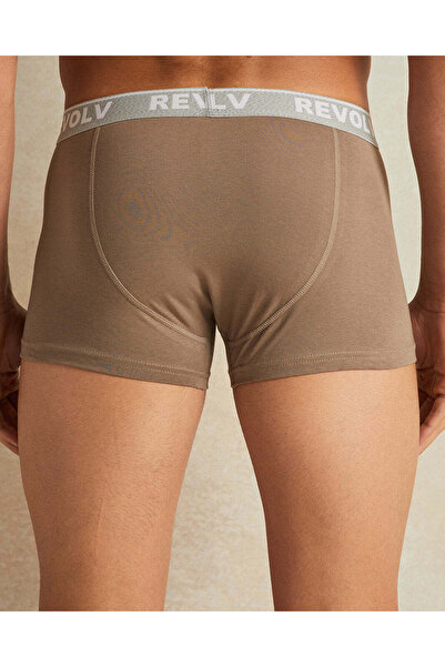 REDTAG Men Plain Brown Hipster Set (Pack Of 2)