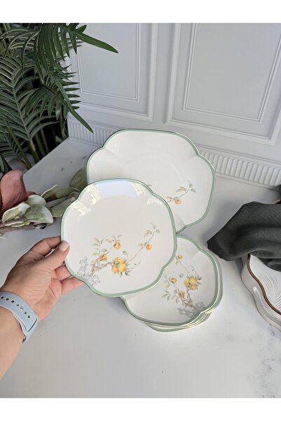 ROSSEV Peachy Pasta Plate Set of 7