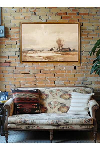 ALAYRA International لوحة فنية جدارية من القماش لمنازل ريفية (40×60 سم) – لوح...