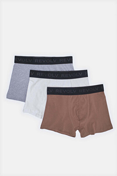 REDTAG Men Assorted Solid Brief Set (Pack of 3)