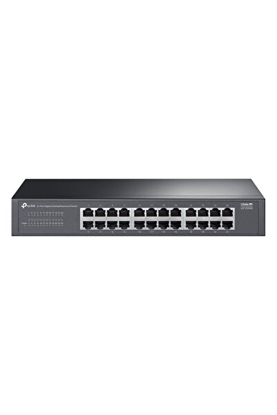 TP-LINK Ls1024G 24 Port 10-100-1000 Mbps Switch Metal Kasa