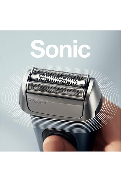 Braun Series 8 83M Electric Shaver Head Replacement - Silver - Compatible With Series 8