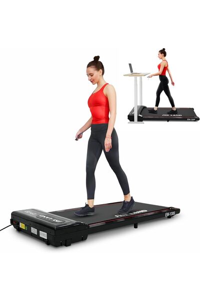 SKY LAND Compact Walking Pad EM-1306 Ultra Slim Treadmill for Home & Office use with LED & Remote Control