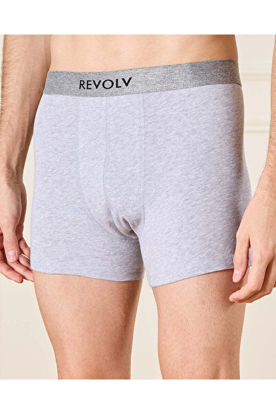 REDTAG Men Charcoal And Grey Hipster Brief Set (Pack of 2)