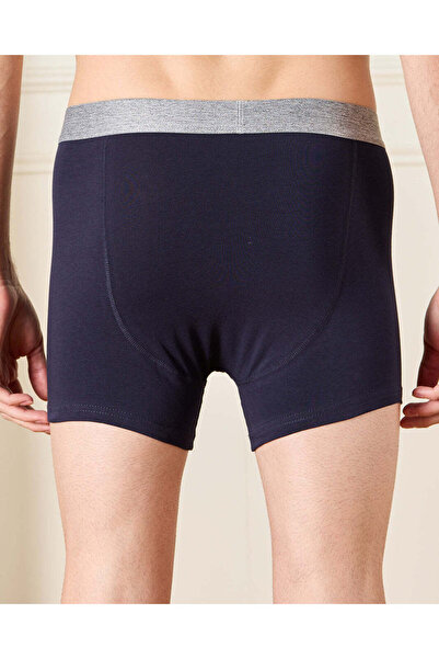 REDTAG Men Navy And Grey Hipster Brief Set (Pack of 2)