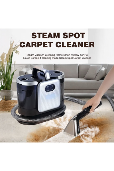 bleu Steam Spot Cleaner & Fabric Washing Vacuum 1650W | Deep Cleaner for Carpets, Sofas, and Mattresses