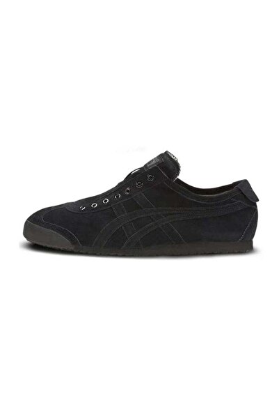 Onitsuka Tiger Men and Women MEXICO 66 Slip-On Canvas Casual Shoes ALL Black