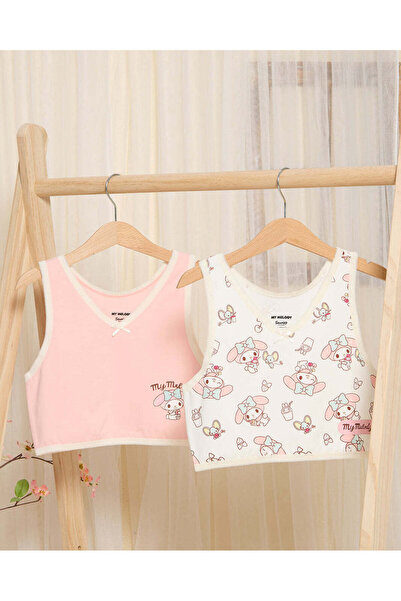 REDTAG Senior Girls Pink And White Bra (Pack of 2)