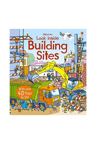 Usborne Children's book - Look Inside: Building Sites