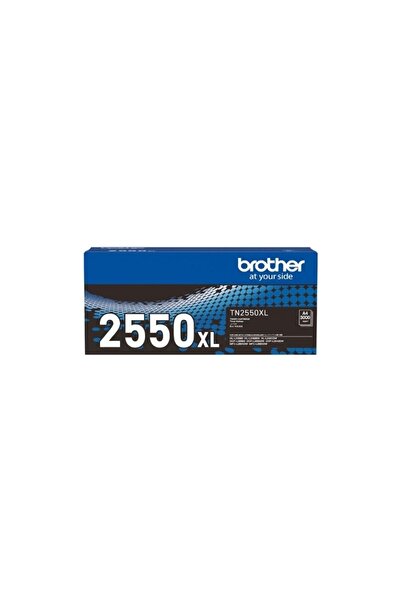 Brother Tn-2550Xl 3.000 Sayfa Black Siyah Toner Hl-L2461Dn Mfc-L2886Dw Mfc-L2...