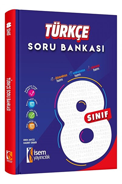 İsem Yayıncılık 8.SINIF TÜRKÇE SORU BANKASI